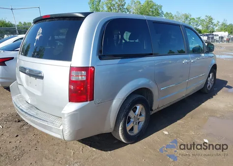 2008 Dodge Grand Caravan Sxt из США, поврежденный, VIN 2D8HN54P28R120460